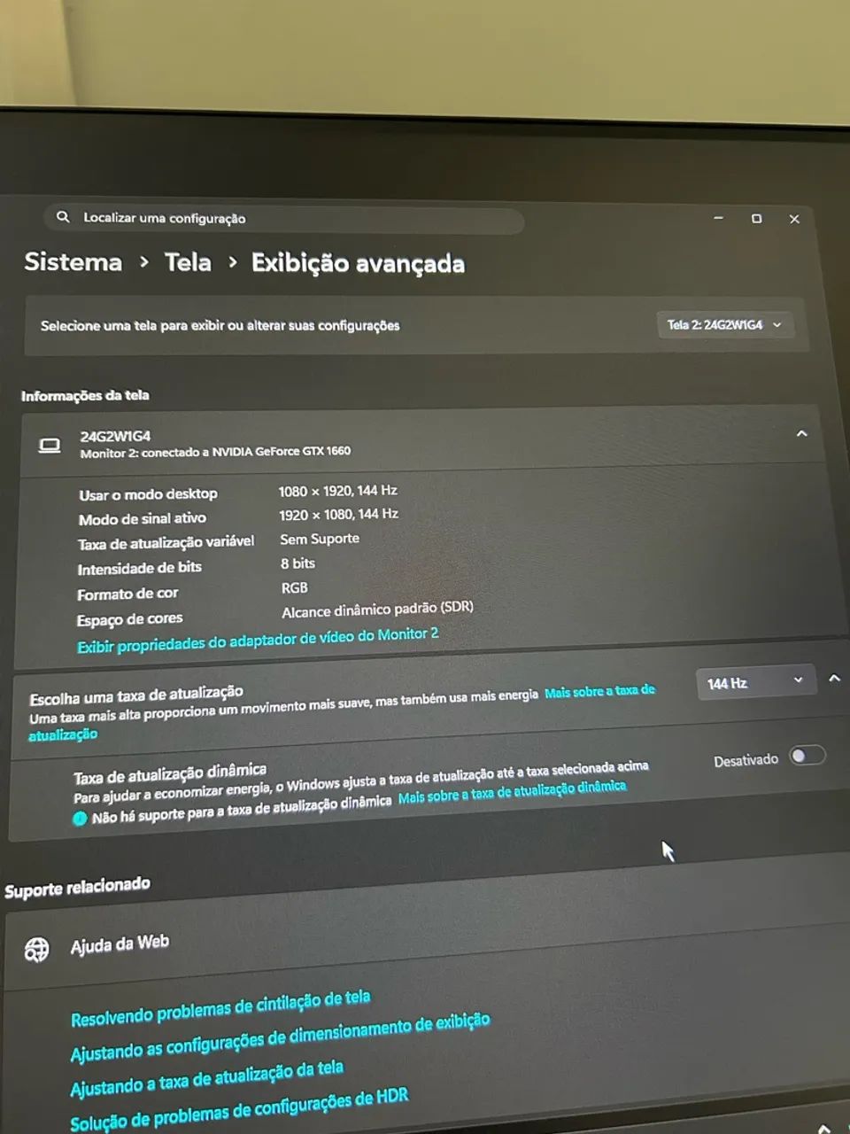 Monitor AOC Hero 24 144hz - Foto 2