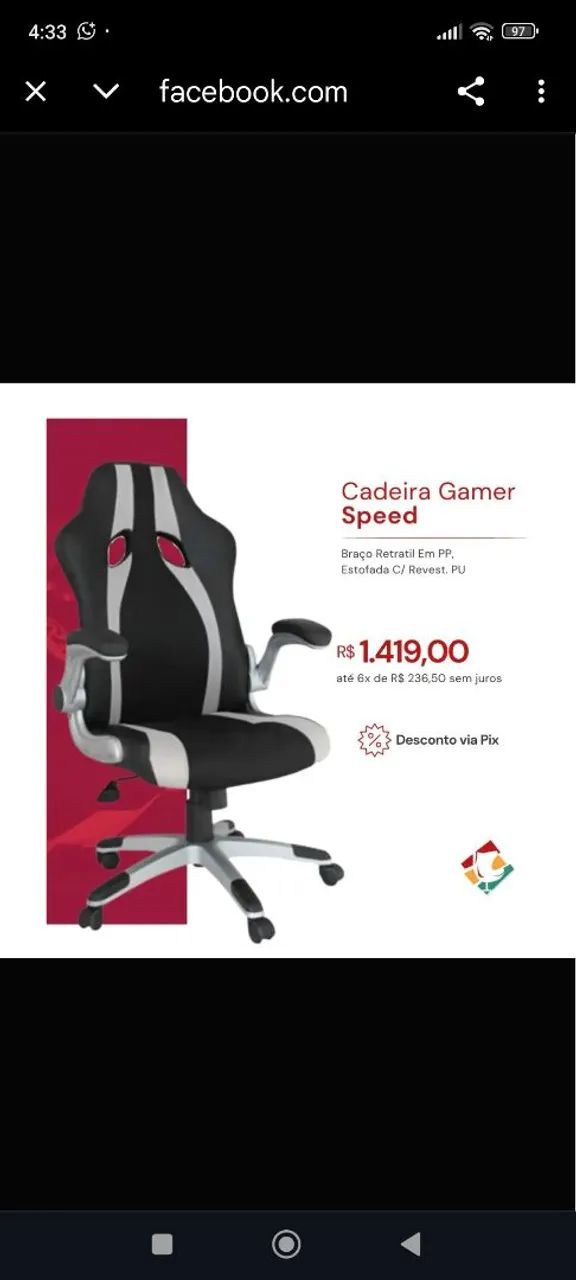 Cadeira Gamer