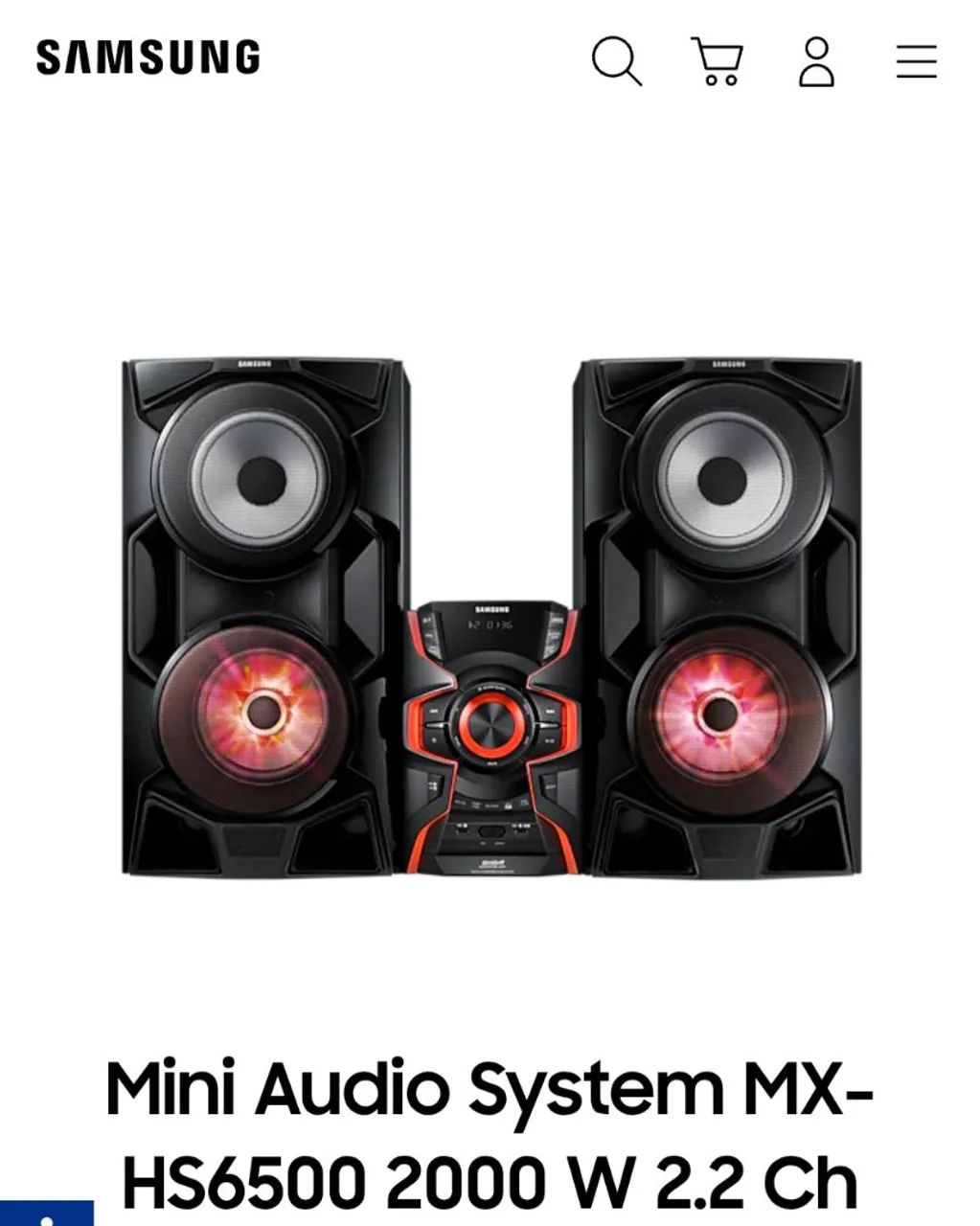 MINI SYSTEN SAMSUNG 
