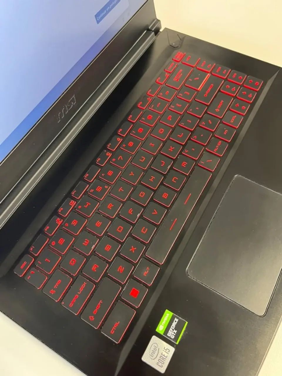 Notebook MSI Gamer | i5 10a Geração | 16GB RAM | Placa de Vídeo