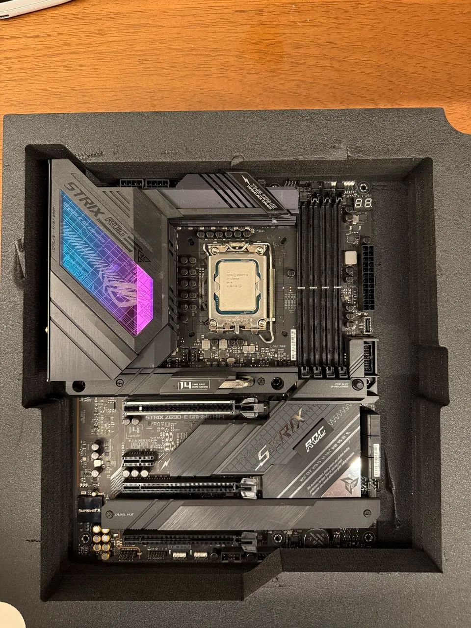 Kit Asus Strix Z690-E + Intel Core i9-12900KF