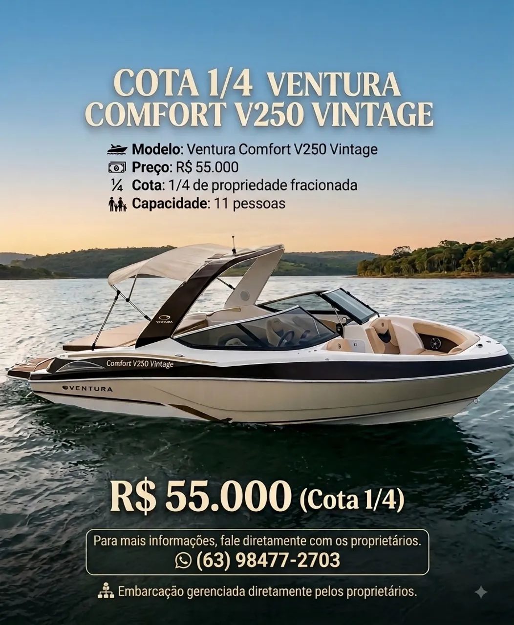 Ventura v250 - 25 pés