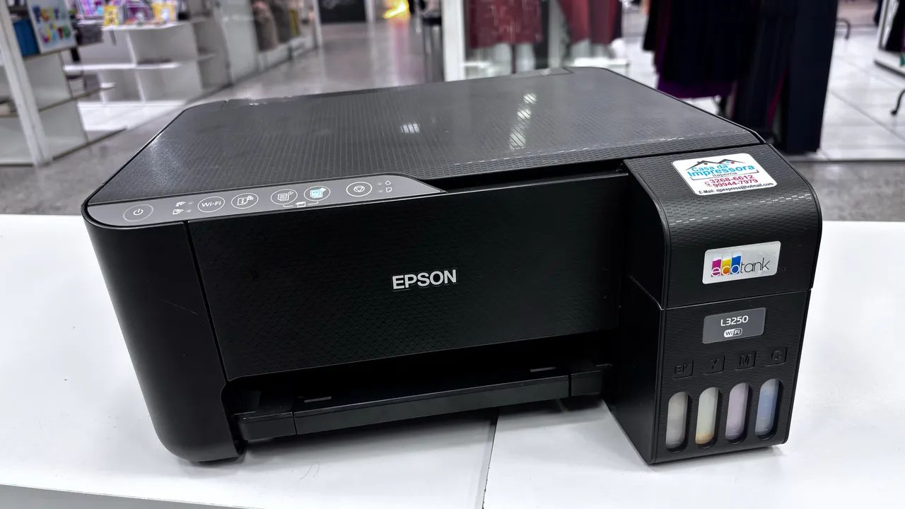 Impressora Epson EcoTank L3250 adaptada para sublimação - Foto 5