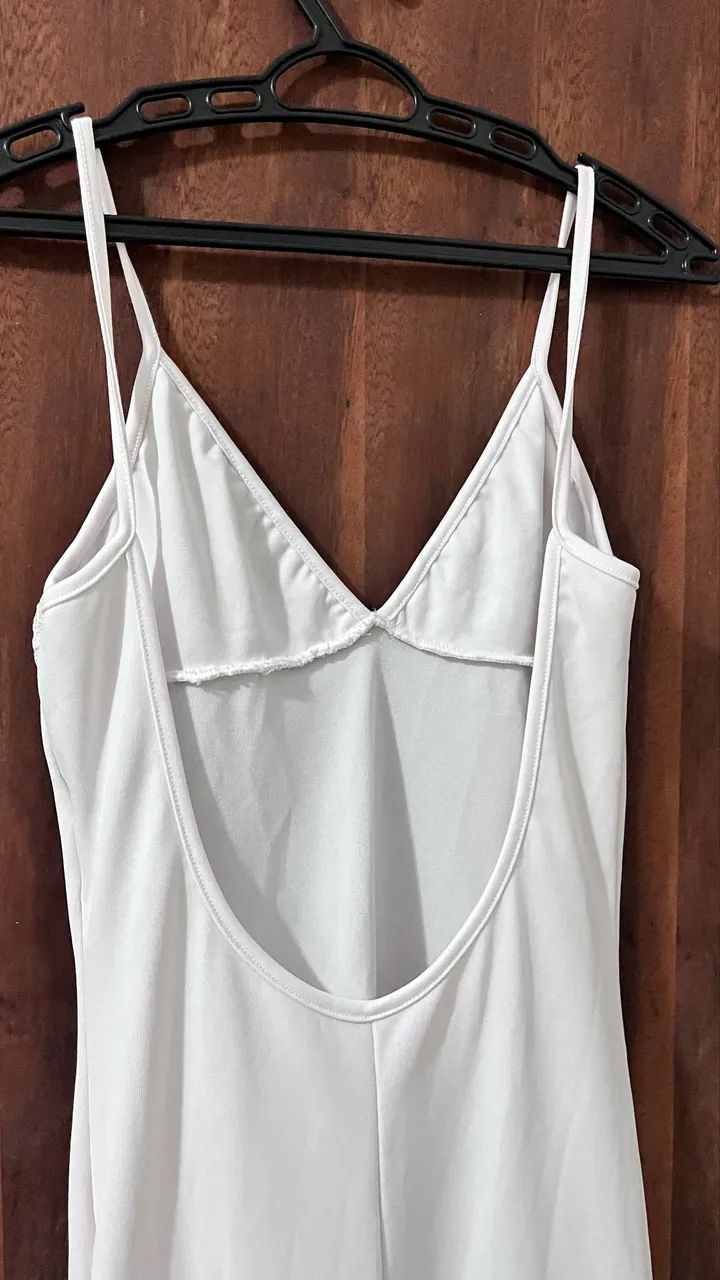 Vestido Branco Tam M - Costas nua - Foto 5