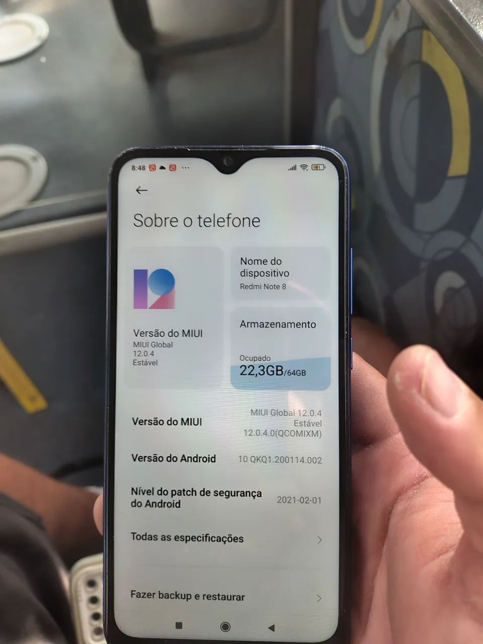 Vendo celular redimi note 8 64 Gigas  - Foto 2