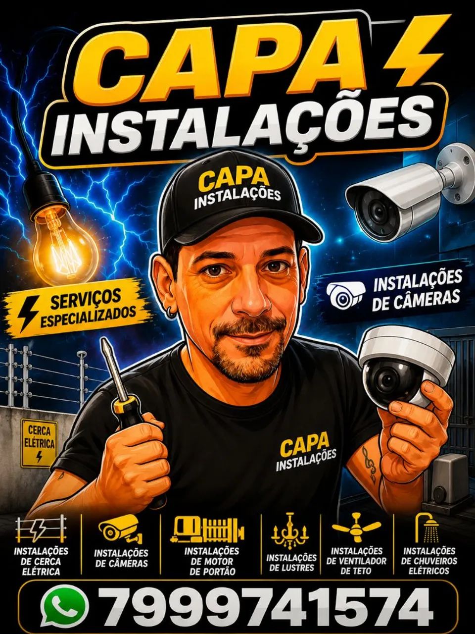 Eletricista instalador 