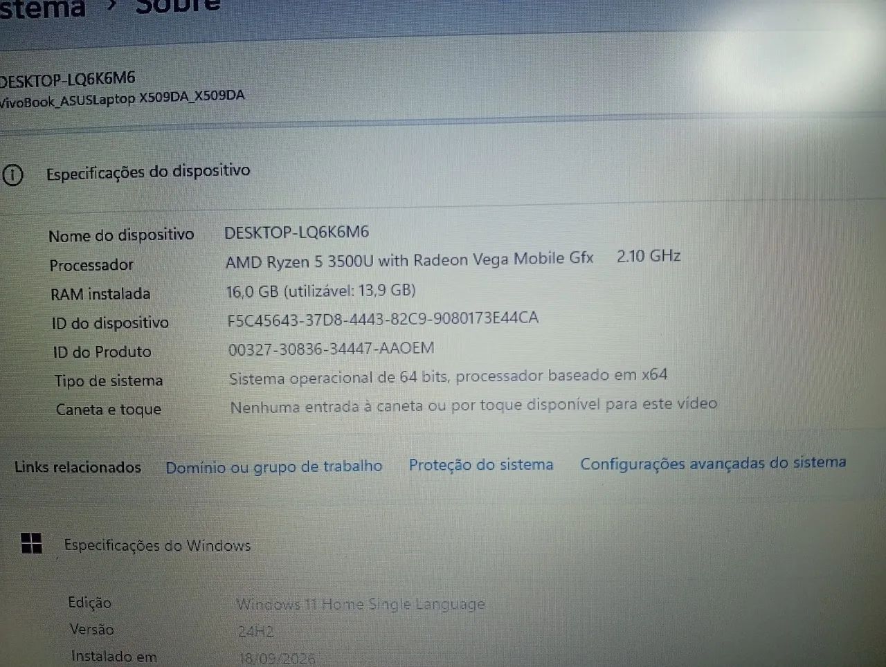 Notebook 16GB DDR4 NVME - Foto 4