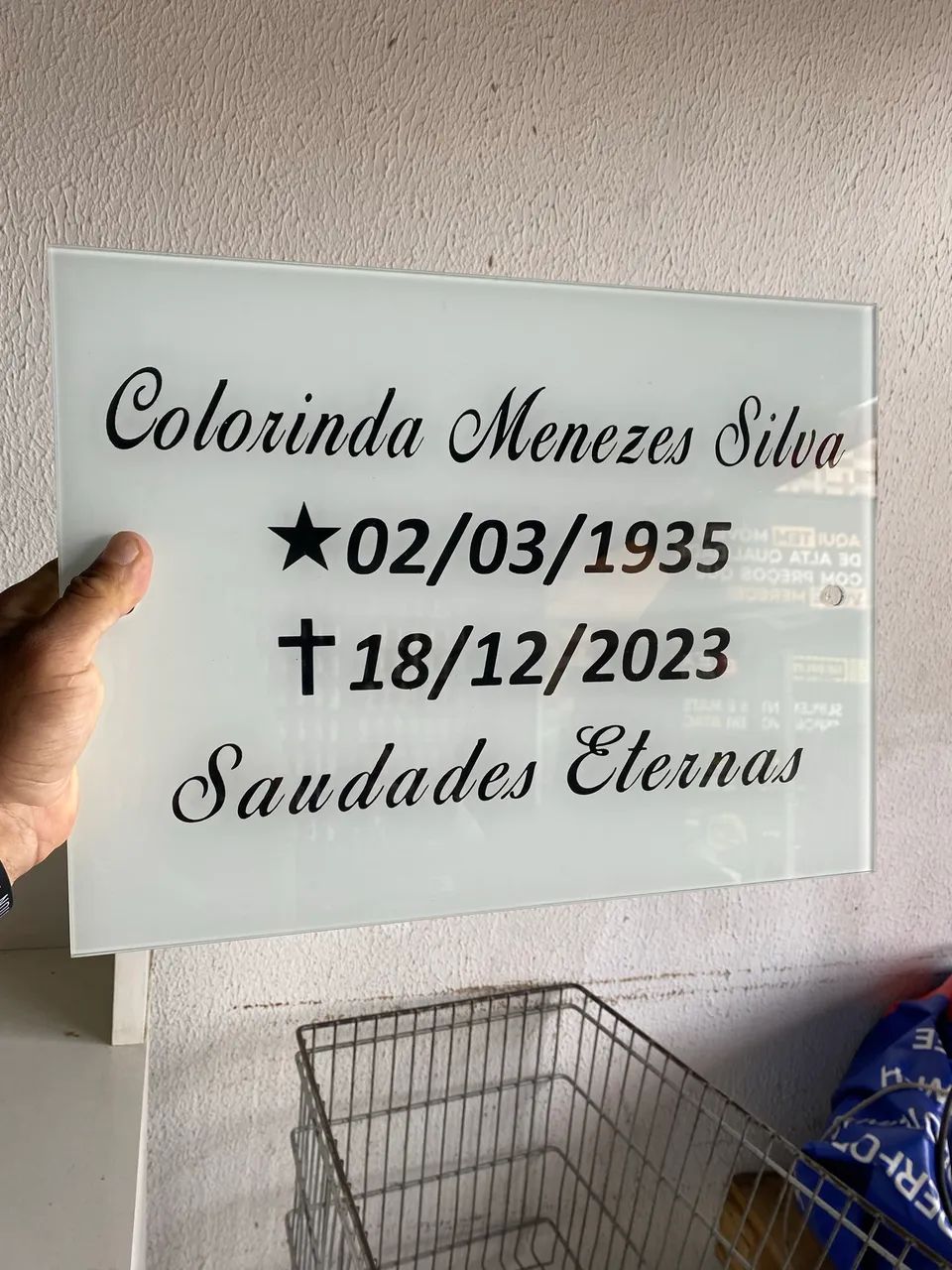 Placas para lápide!  - Foto 5