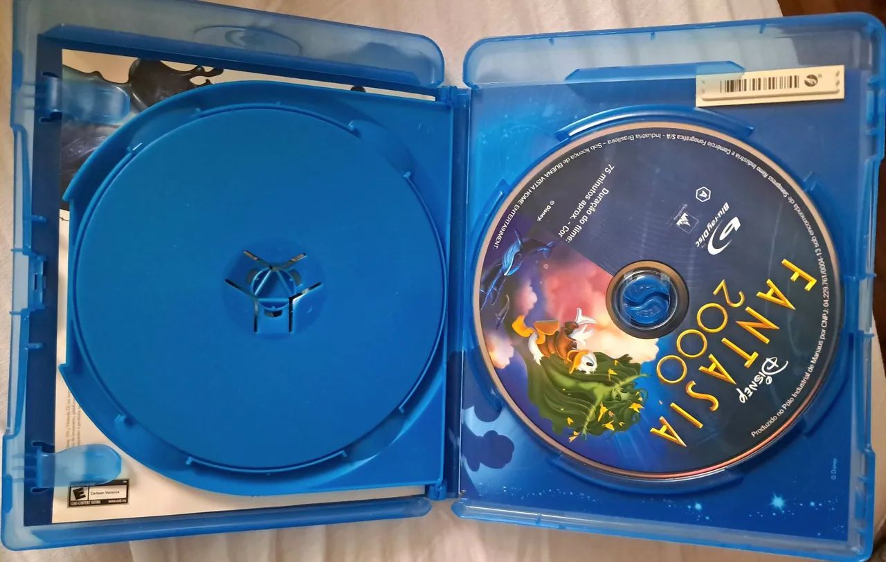 Blu-Ray Duplo Fantasia da Disney - Foto 4