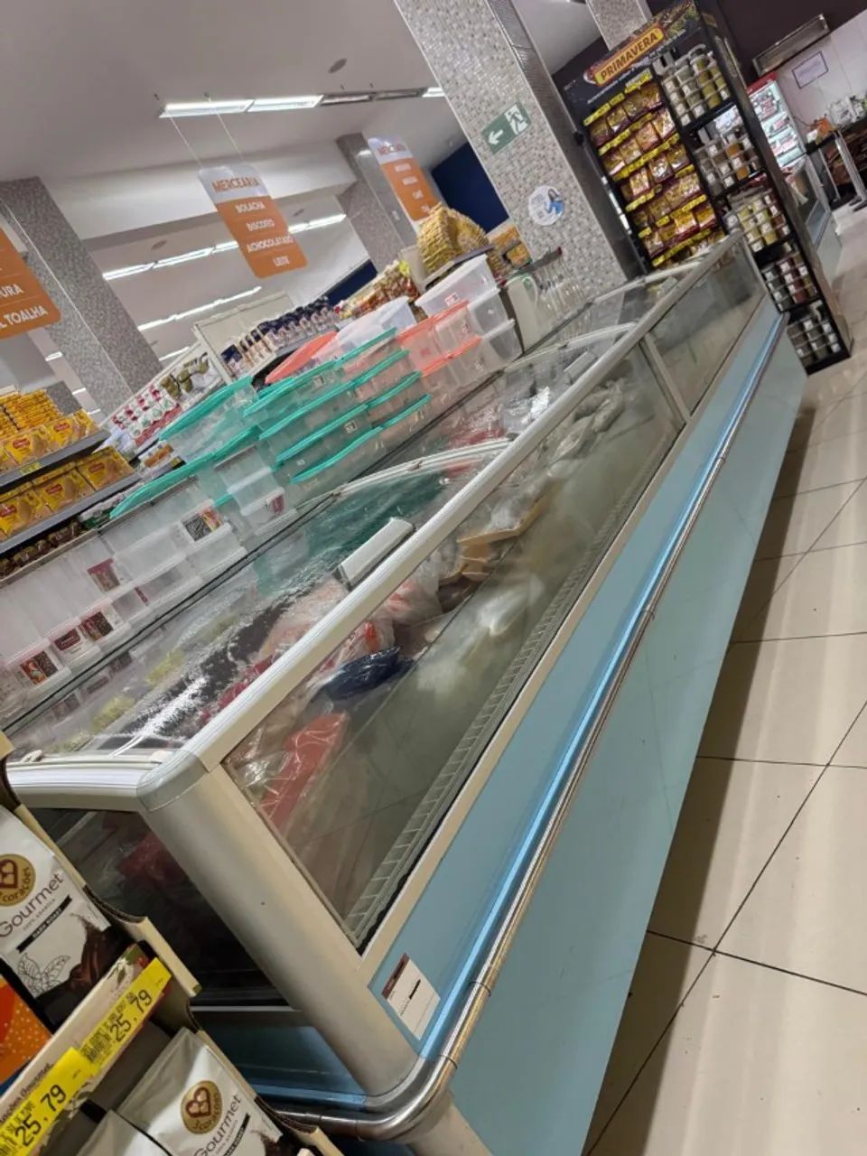 FREEZER DEITADO  MODELO ILHA  aceito trocas (SUPERMERCADO) - Foto 3