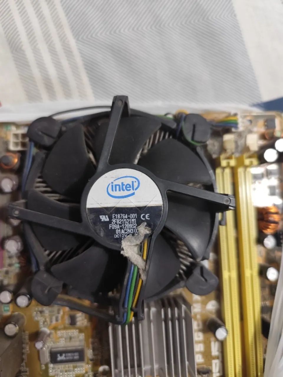 Intel Core 2 Duo 2,6GHz + ASUS P5GC-MX (Senha da BIOS perdida) - Foto 5