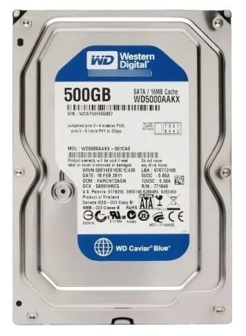 HD Para PC 500GB - Blue WESTERN DIGITAL - Foto 3