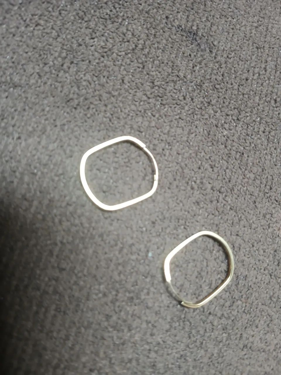 Argola de ouro 18k