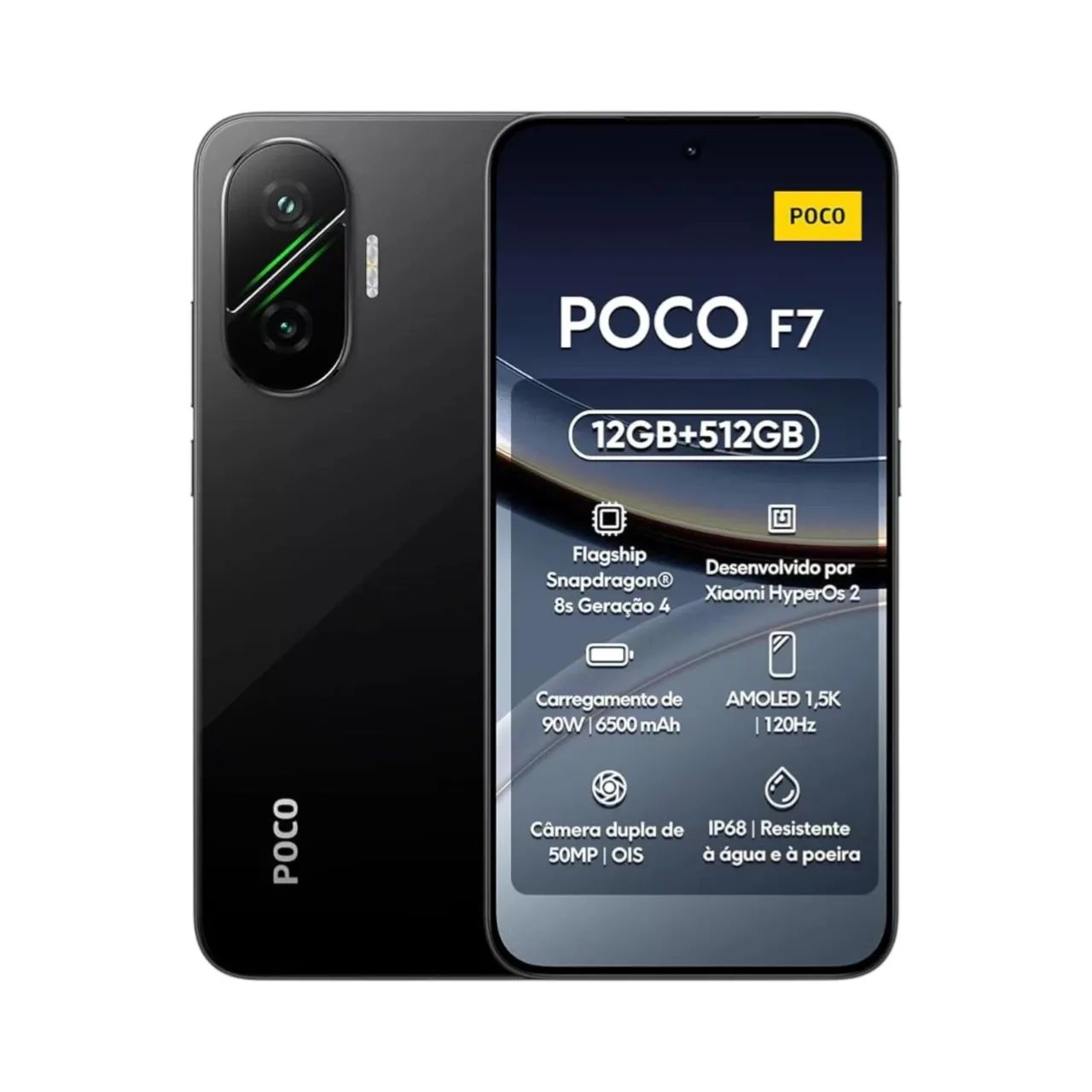 Poco F7 512GB - Comprado em Março - TROCO POR IPHONE 