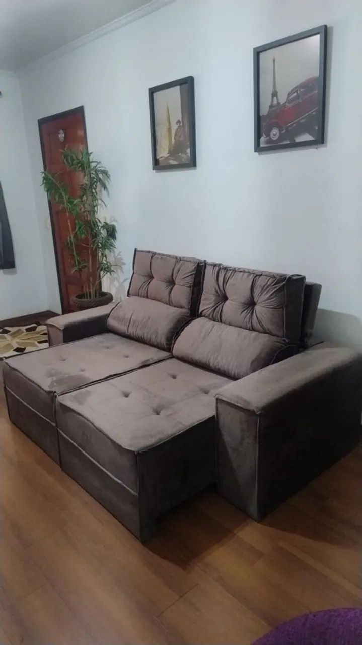 SOFÁS DE FÁBRICA: Sofá retrátil e reclinável em várias cores (PAGAMENTO NA ENTREGA) - Foto 3