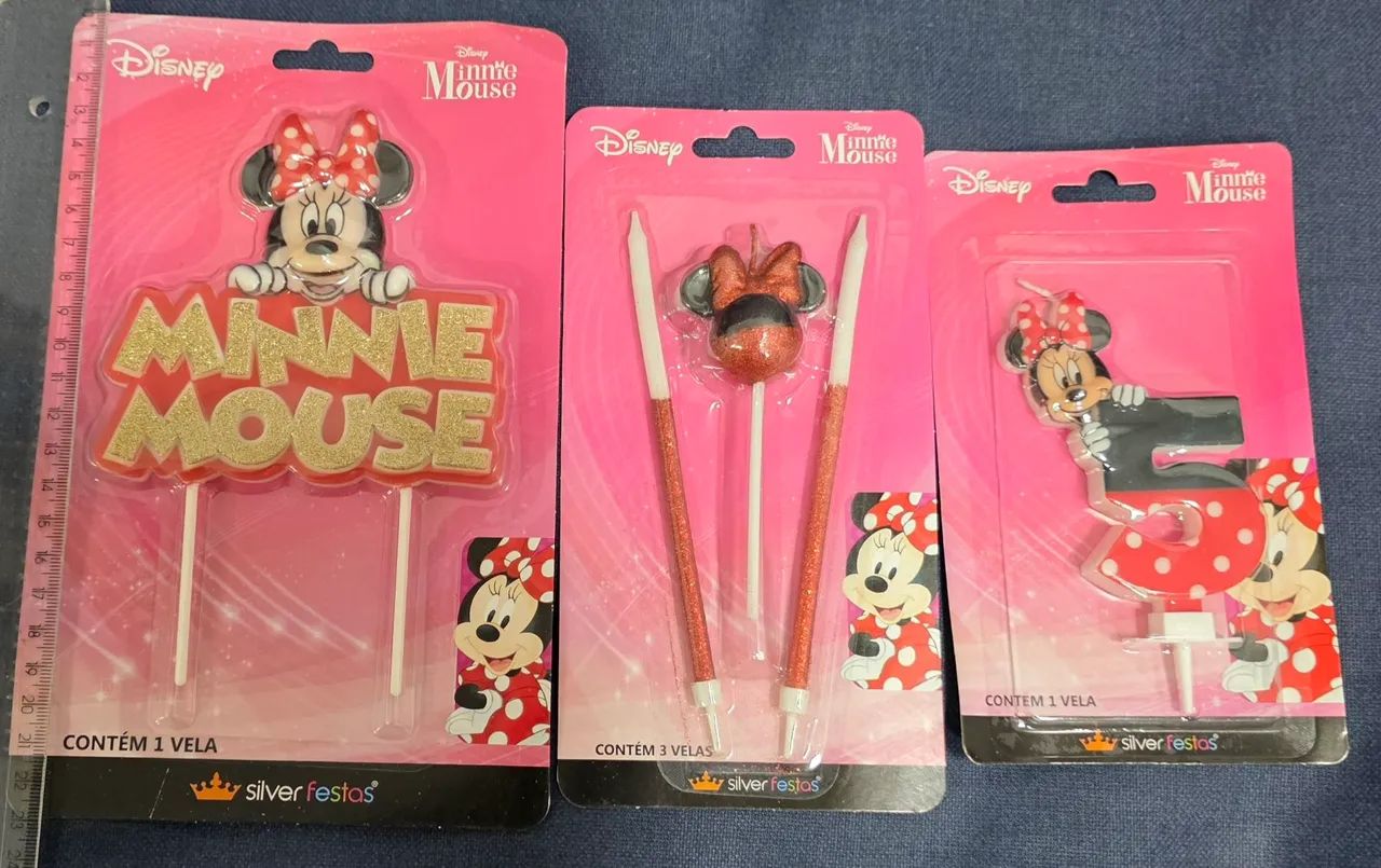 Velas da Minnie