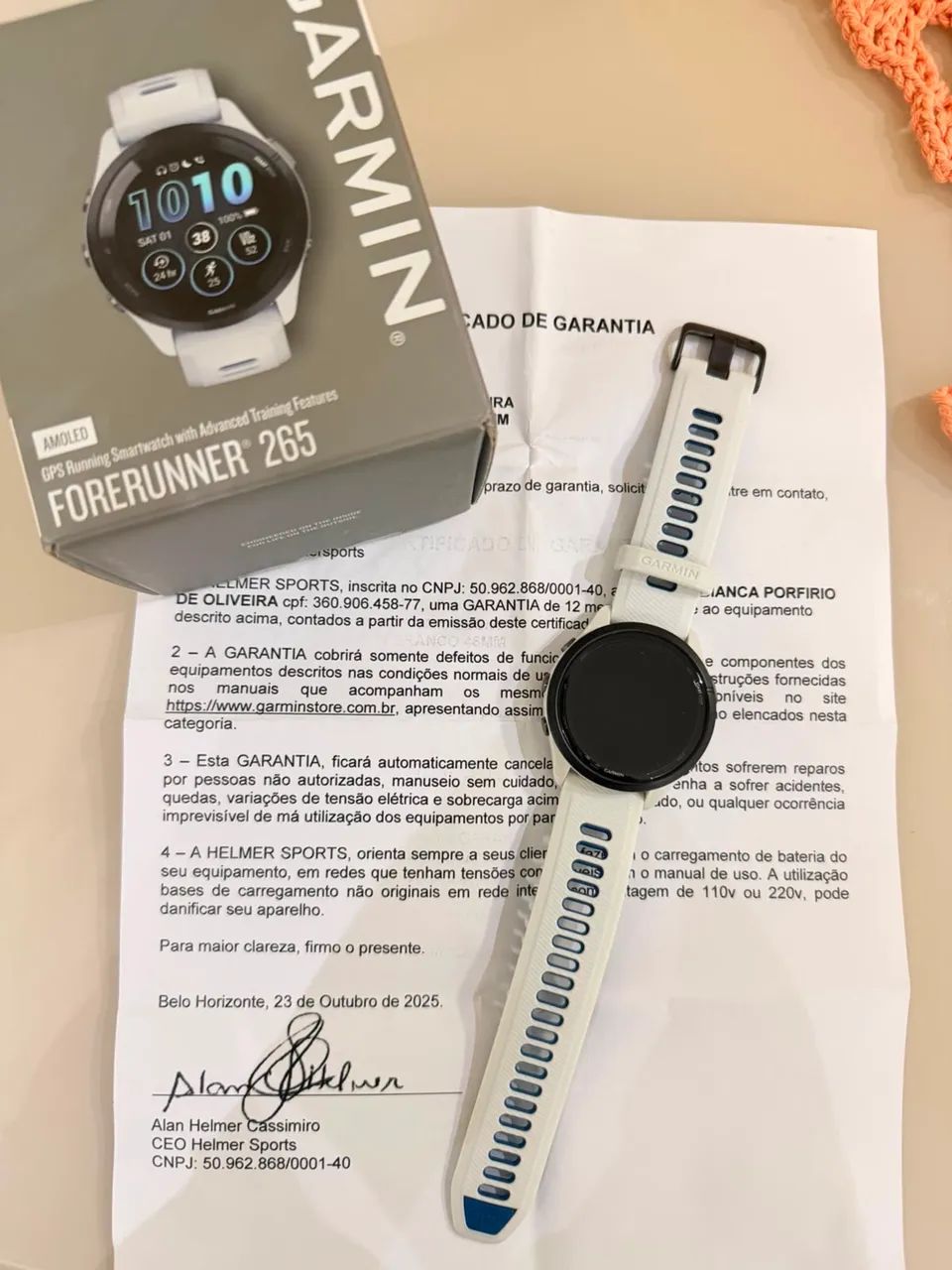 Relógio Garmin forerunner 265 - Foto 2