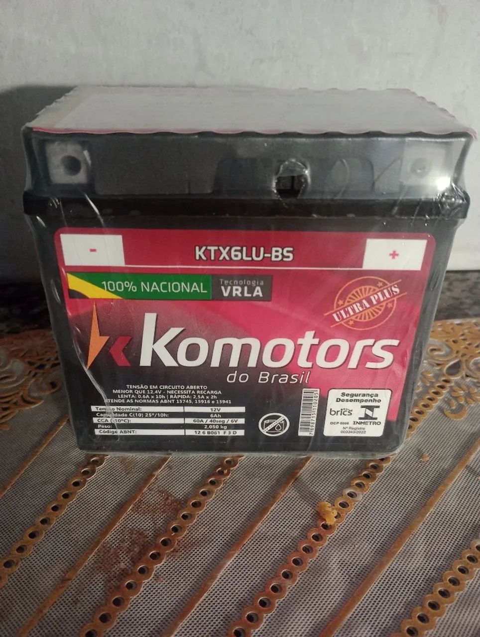 Bateria de Moto 