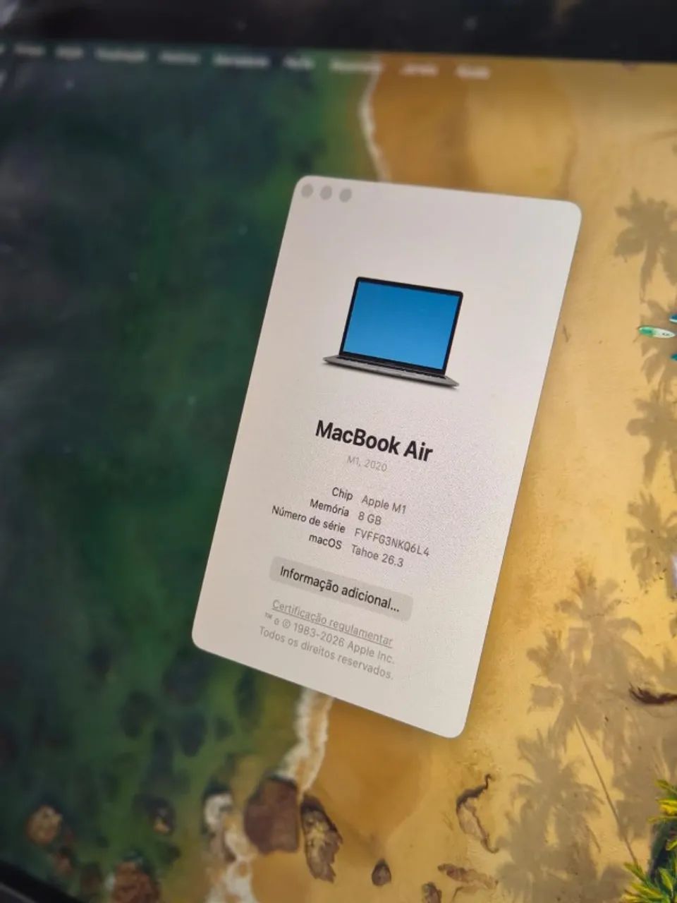 Macbook Air 2020 | Chip M1 256Gb  - Foto 3