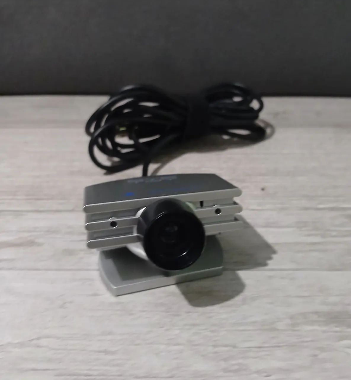 PS2 - Câmera Eye Toy PS2 Silver Rara Modelo Slim  - Foto 3