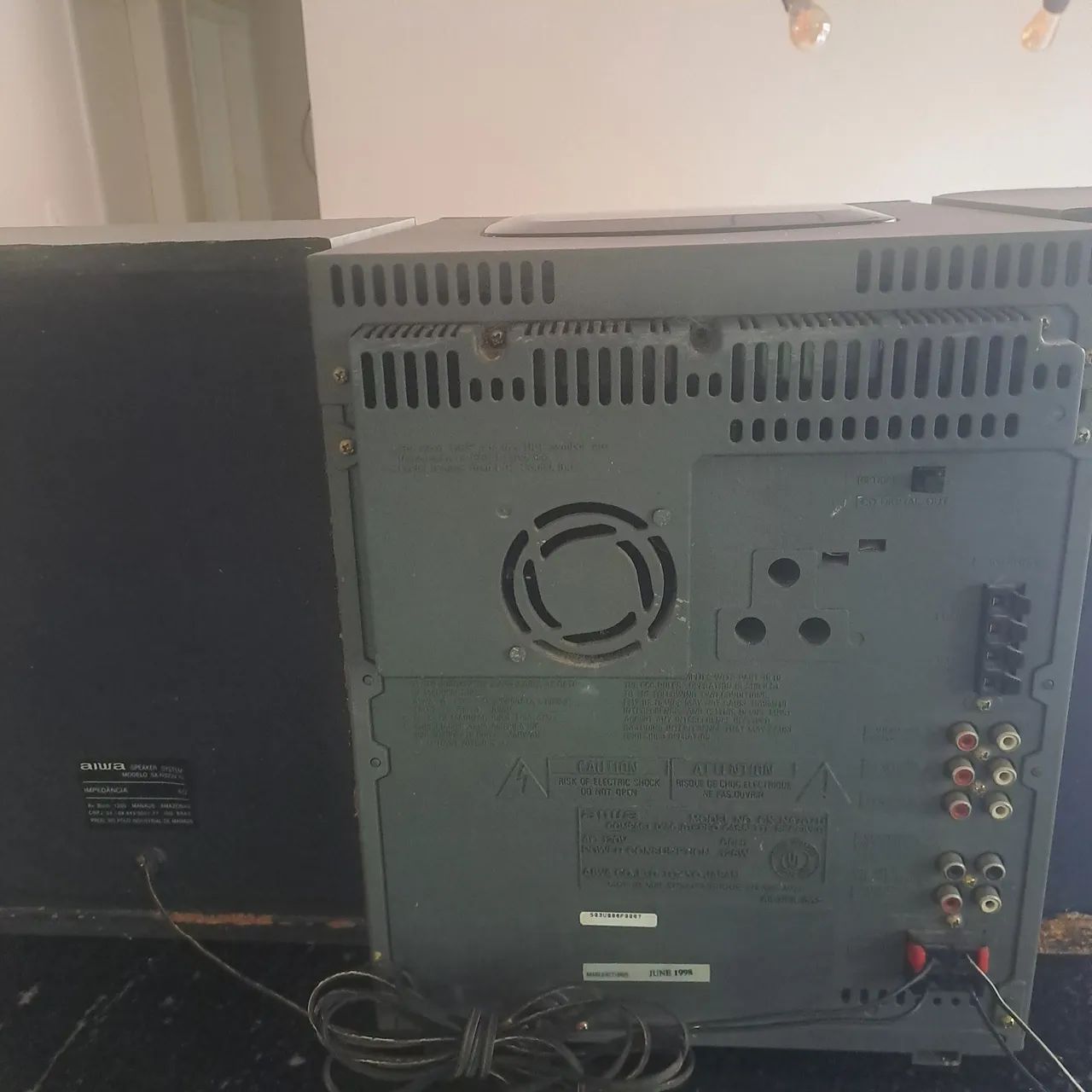 AIwa CX=NA707  COMPLETO COM AS CXS - Foto 5