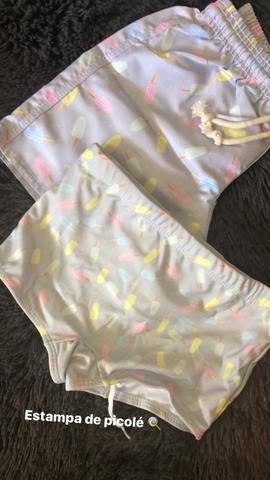 Kit Sunga + short infantil - Foto 2