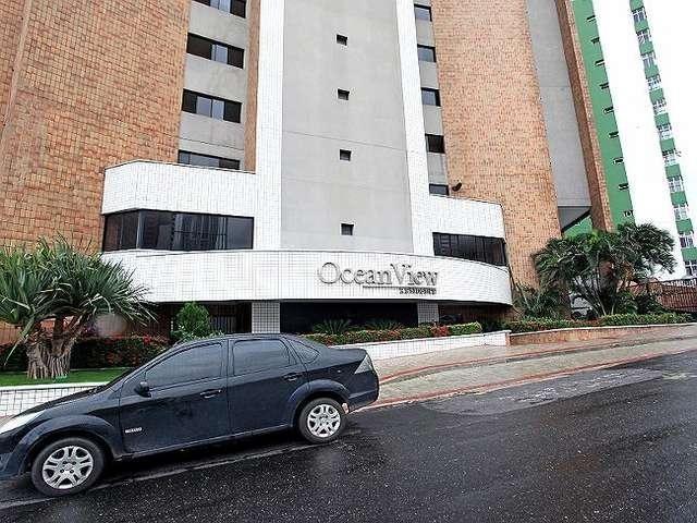 AP1600 Ocean View Residence, Flat com vista mar, bairro Meireles, apartamento mobiliado - Foto 3
