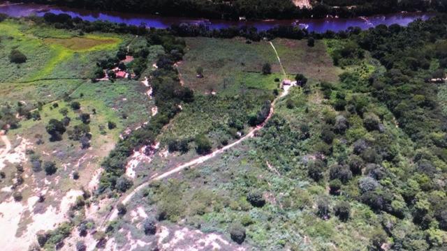 Fazenda 157 hectares na beira do rio Parauna