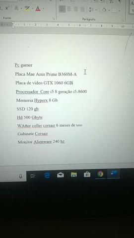 Gabinete Gamer.