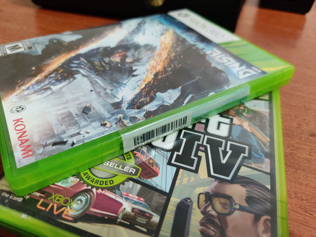 Console Microsoft Xbox360 Slim + 2 Jogos Originais + Controle - Foto 4