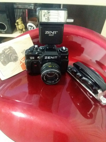 Câmera fotográfica zenit 122