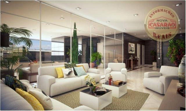 Apartamento com 2 dormitórios à venda, 77 m² por R$ 419.958 - Maracanã - Praia Grande - Foto 7