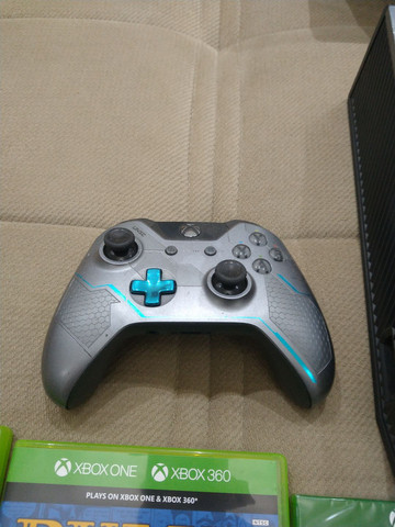 Xbon one halo edition + jogos - Foto 4