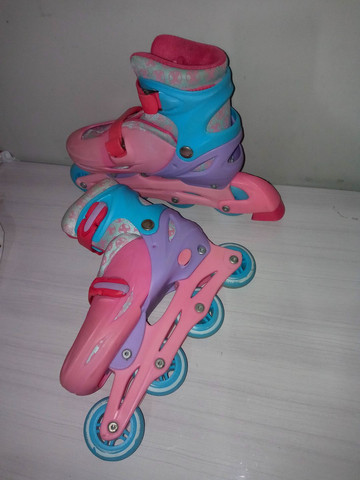Patins infantil usado - Foto 4