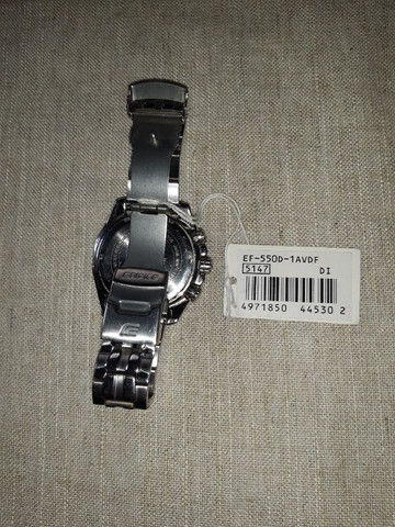 Relógio Masculino Casio Edifice - Ef-550d-1avdf Estado Zero - Foto 4