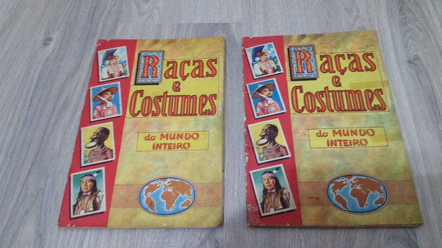 Álbuns Raças e Costumes do Mundo Inteiro (Completos)