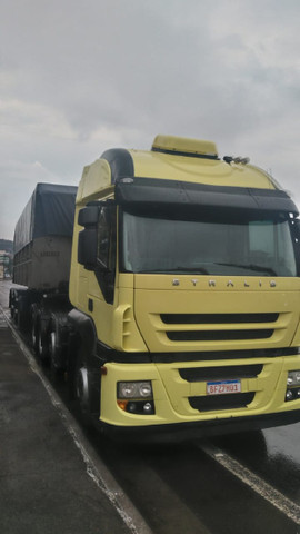 Iveco Stralis 440 8x2 2013 Com Caçamba - Foto 9