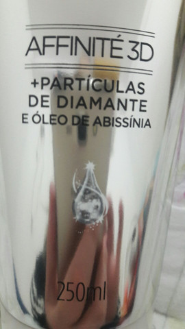 Shampoo e condicionador com partículas de diamante e óleo de abissínia Eudora - Foto 6