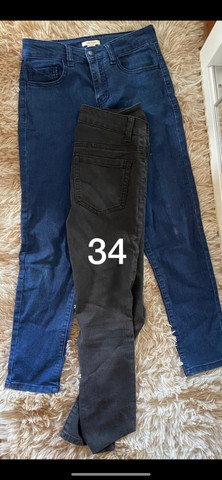calças jeans tamanho 34