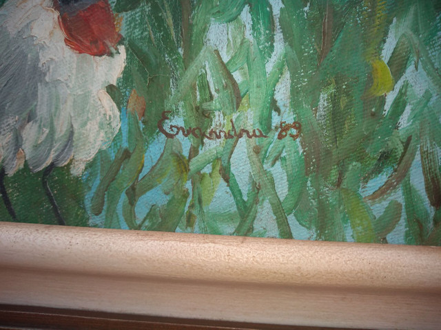 Quadro lindo de pássaros - Foto 2