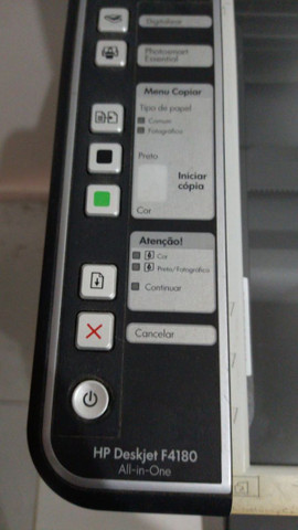 Impressora HP Deskjet F4180 (com defeito, é para retirada de pecas ou conserto) - Foto 3