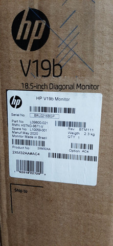 MONITOR LED HP NOVO - Foto 2
