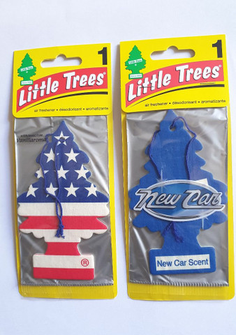 Little Trees Americano Aromatizante Vanilla Pride e New Car