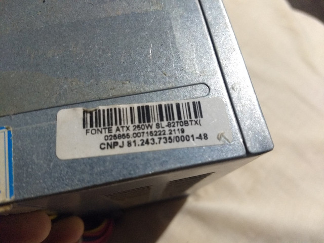 Fonte pc 250w atx - Foto 4