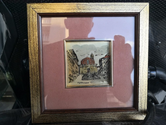 Quadro Dipinto A Mão Oro Gold Mais Um Porta Pia Annibaldi - Foto 5