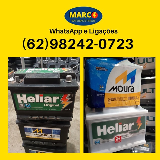 Bateria Senador Canedo Bateria 40 Até 150Ah - Foto 3