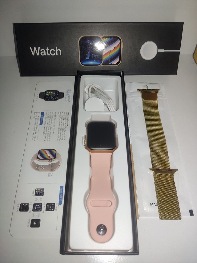 Smartwatch IWO Série 7 pro, w37 pro + película grátis