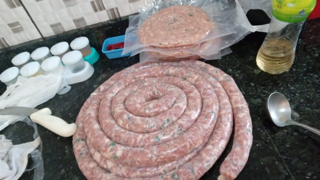 Linguiça Caseira de Porco - Foto 4