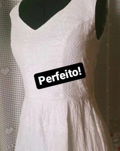 Vestido branco lindo