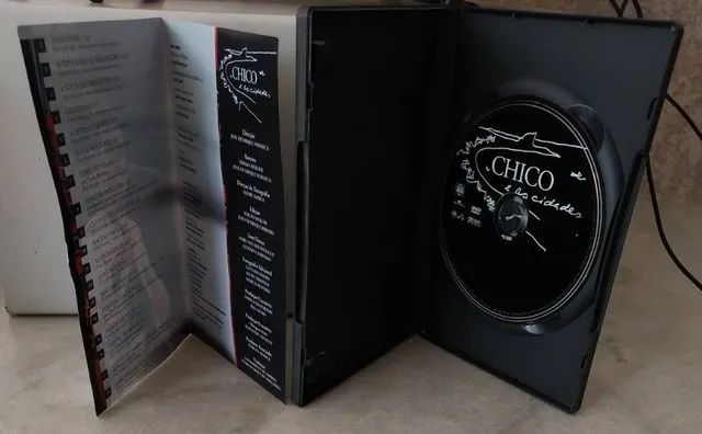 DVD Chico Buarque/Chico e as Cidades-Com encarte, e em ótimo estado - Foto 4